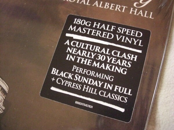 CYPRESS HILL, LONDON SYMPHONY ORCHESTRA – BLACK SUNDAY LIVE AT THE ROYAL ALBERT HALL (2025) - 2LP 180GR HALF SPEED MASTERED VINYL SIFIR PLAK