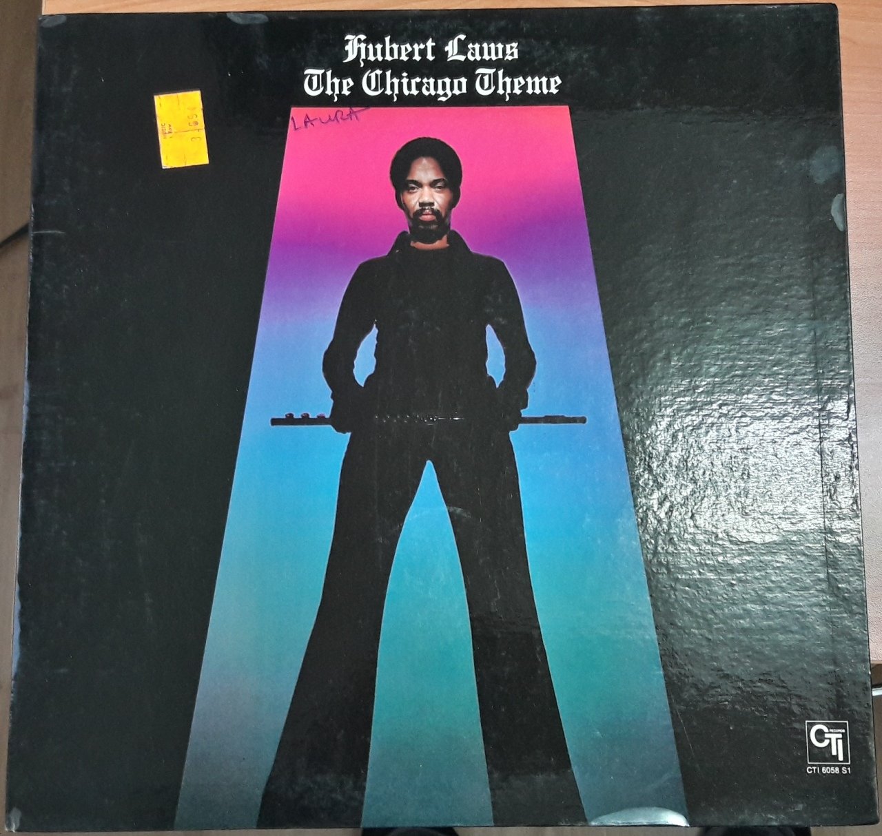 HUBERT LAWS - THE CHICAGO THEME - GATEFOLD SLEEVE - 2.EL PLAK