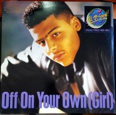 AL B. SURE - OFF ON YOUR OWN [GIRL] (1988) 12'' MAXI SINGLE PLAK 2.EL PROMO COPY