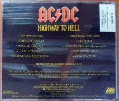 AC/DC - HIGHWAY TO HELL (1979) - CD MADE IN USA 2.EL