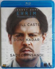 EVRİM - TRANSCENDENCE - JOHNNY DEPP - MORGAN FREEMAN - BLU-RAY 2.EL