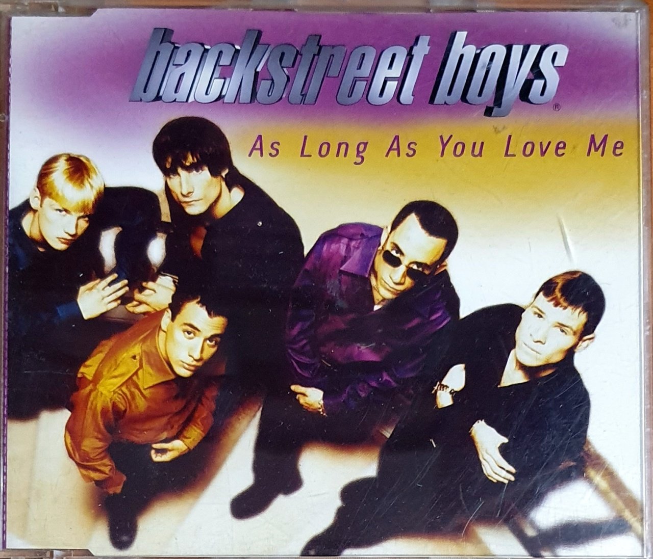 BACKSTREET BOYS - AS LONG AS YOU LOVE ME (1996) - CD JIVE RECORDS SINGLE 2.EL