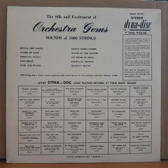 ORCHESTRA GEMS - SOUNDS OF 1000 STRINGS - LP 2.EL PLAK
