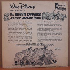 THE SEVEN DWARFS AND THEIR DIAMOND MINE (1966) - WALT DISNEY - LP PLAK 2.EL
