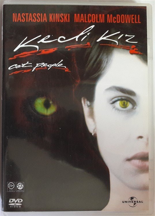 KEDİ KIZ - CAT PEOPLE - NASTASSIA KINSKI - MALCOLM McDOWELL - DVD 2.EL