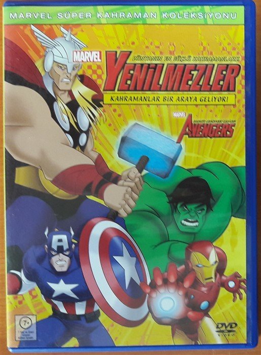 YENİLMEZLER KAHRAMANLAR BİR ARAYA GELİYOR - AVENGERS - MARVEL - DVD 2.EL