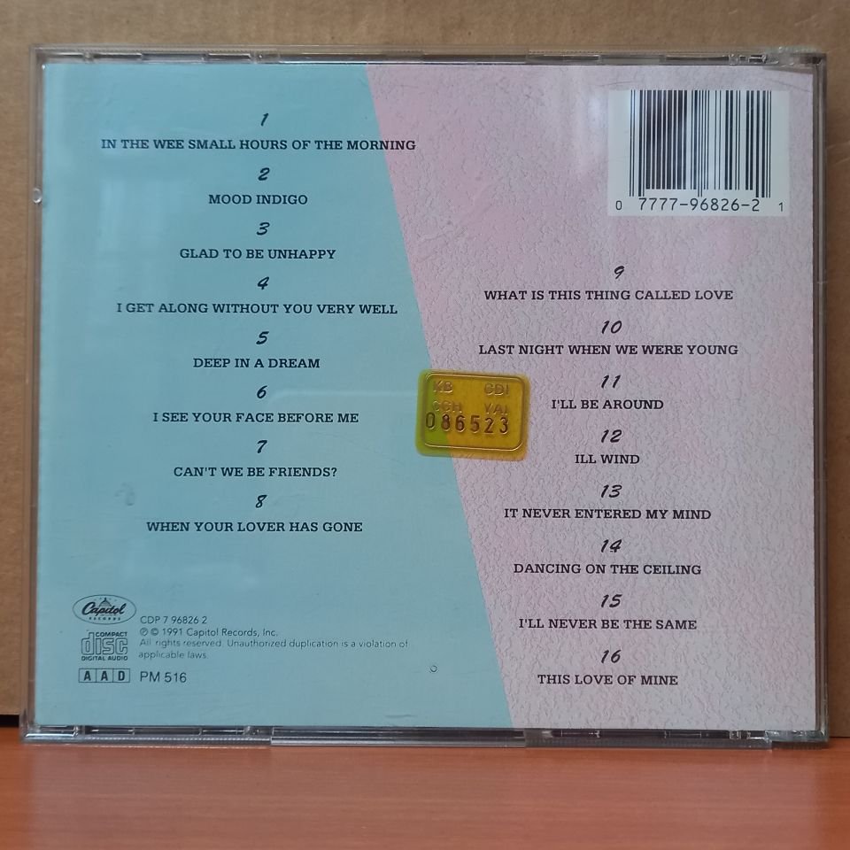 FRANK SINATRA - IN THE WEE SMALL HOURS (1991) - CD 2.EL