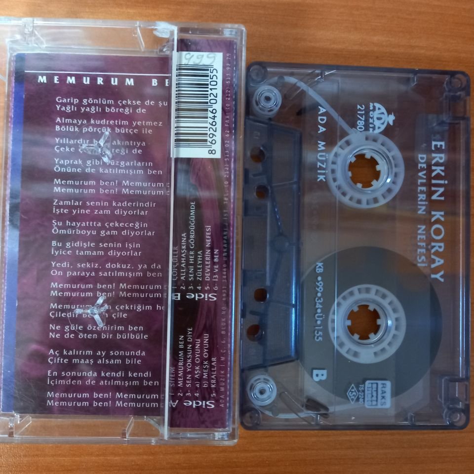 ERKİN KORAY - DEVLERİN NEFESİ (1999) - KASET 2.EL