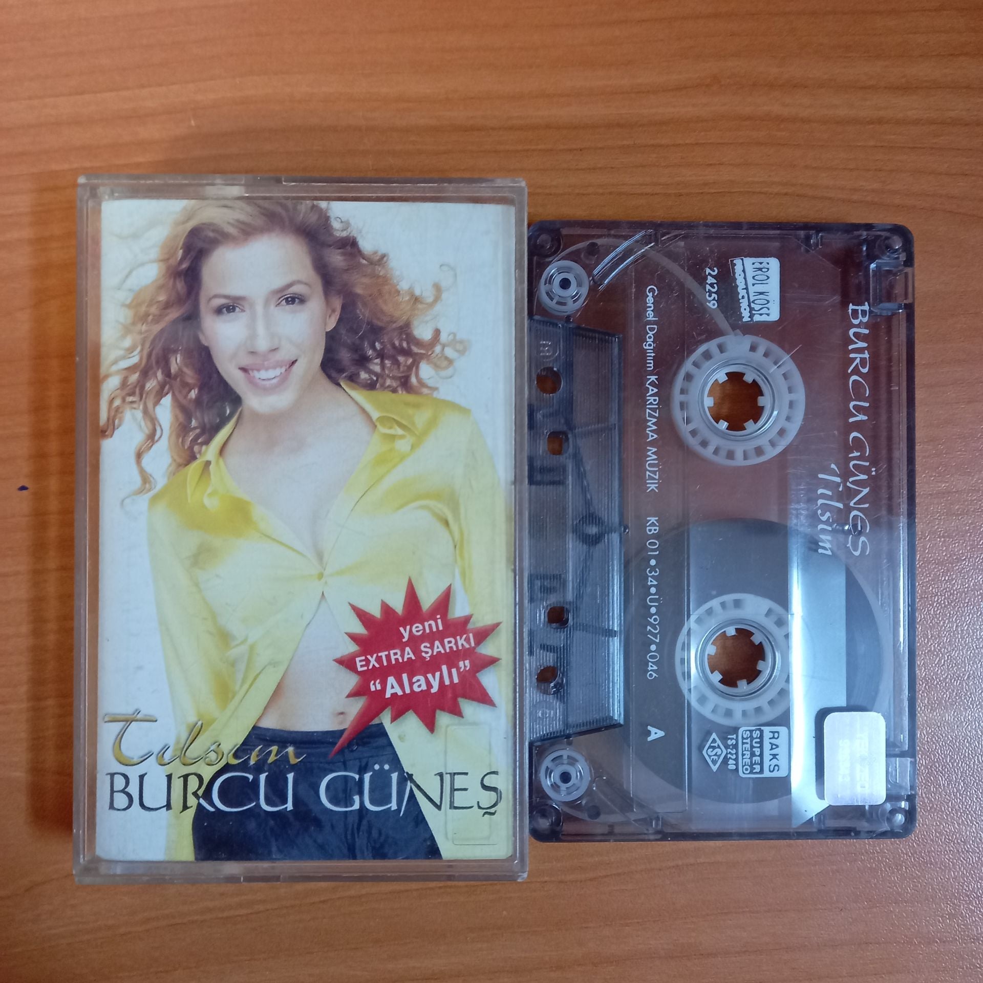 BURCU GÜNEŞ - TILSIM (2001) - KASET 2.EL