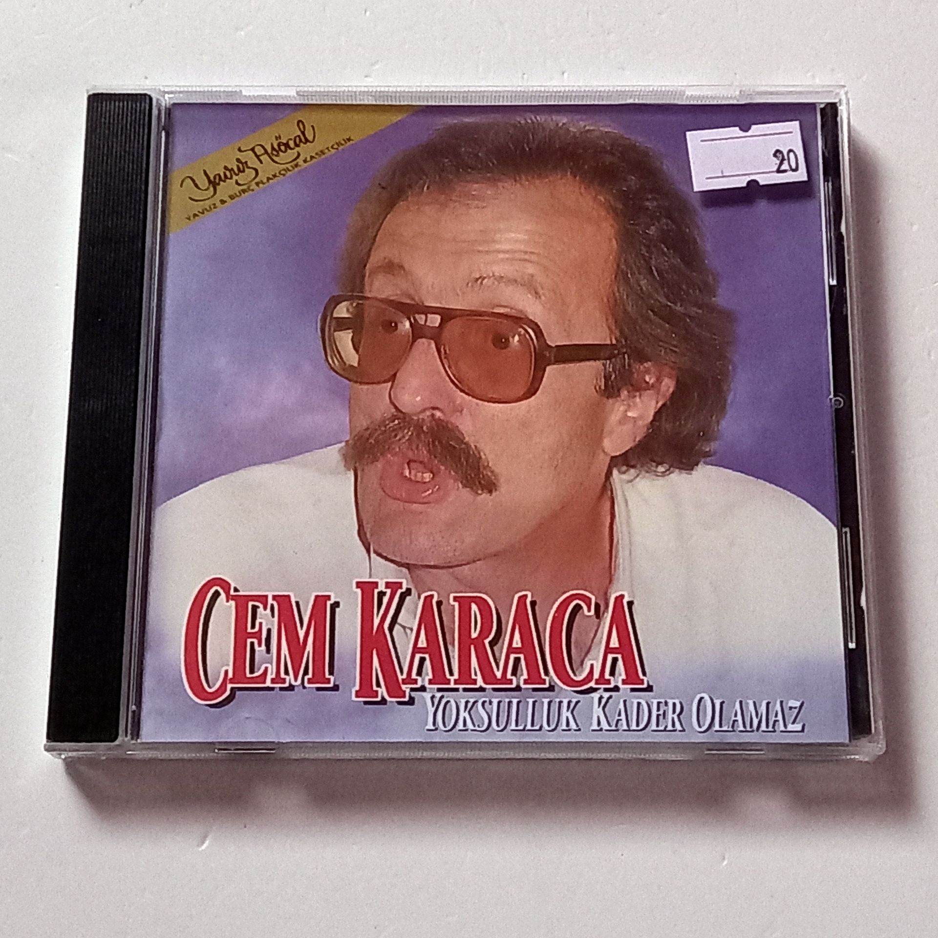 CEM KARACA - YOKSULLUK KADER OLAMAZ (1997) - CD YAVUZ & BURÇ PLAKÇILIK 2.EL