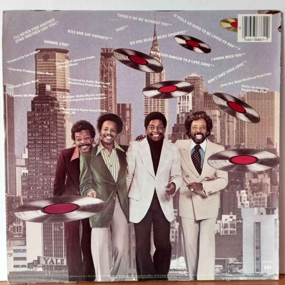 MANHATTANS – GREATEST HITS (1980) - LP 2.EL PLAK