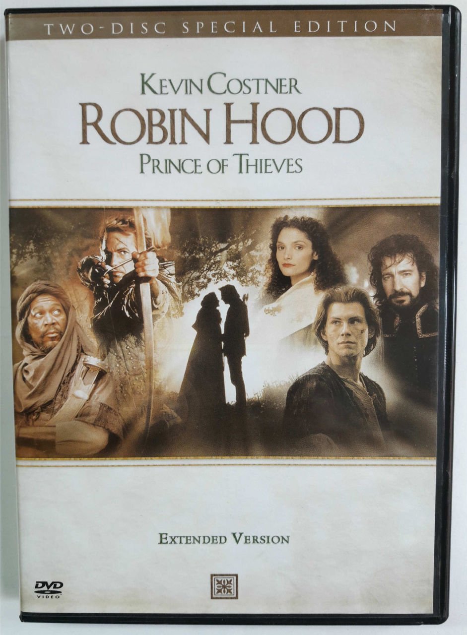 ROBIN HOOD PRINCE OF THIEVES (1991) - KEVIN COSTNER - EXTENDED VERSION - 2DVD 2.EL