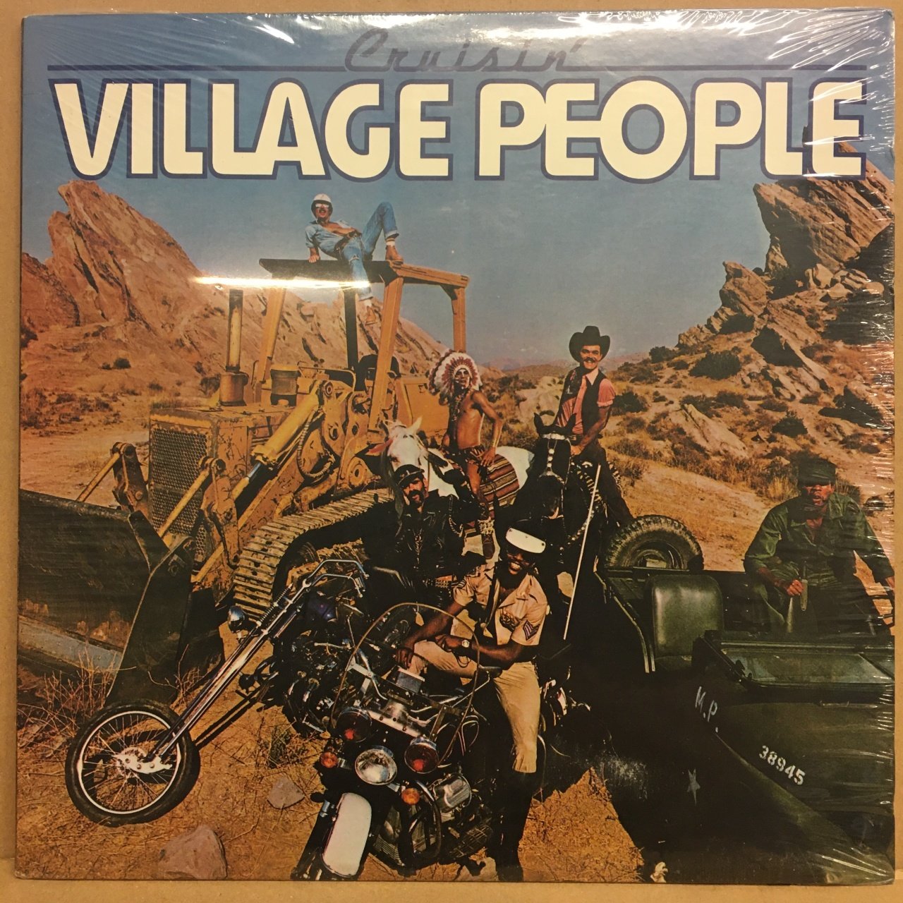 VILLAGE PEOPLE - CRUSIN' (1978) DÖNEM BASKISI SIFIR PLAK