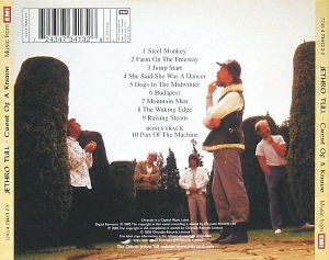 JETHRO TULL – CREST OF A KNAVE (2005) CD AMBALAJINDA SIFIR