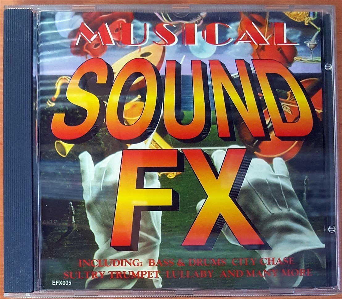 MUSICAL SOUND FX INCLUDING BASS & DRUMS CITY CHASE SULTRY TRUMPET CD 2.EL