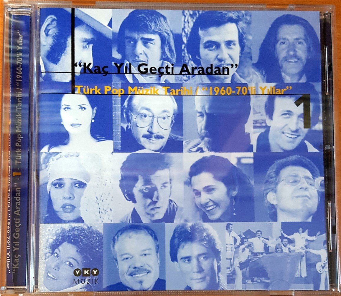 KAÇ YIL GEÇTİ ARADAN / TÜRK POP MÜZİĞİ TARİHİ ''1960-70'Lİ YILLAR'' 1 (1999) YAPI KREDİ CD 2.EL