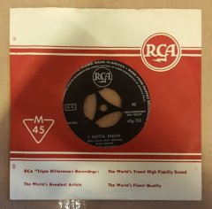 ELVIS PRESLEY - ARE YOU LONESOME TONIGHT / I GOTTA KNOW  - 7'' 45 DEVİR 2.EL PLAK