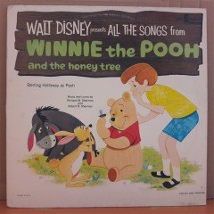 WINNIE THE POOH AND THE HONEY TREE (1965) - WALT DISNEY - LP PLAK 2.EL
