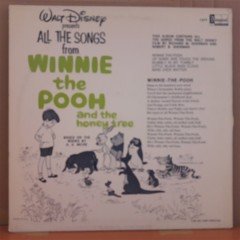 WINNIE THE POOH AND THE HONEY TREE (1965) - WALT DISNEY - LP PLAK 2.EL