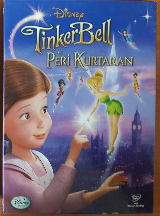 TINKER BELL VE PERİ KURTARAN - DISNEY - DVD 2.EL