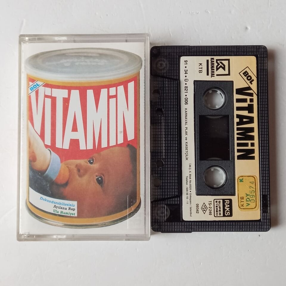 GRUP VİTAMİN - BOL VİTAMİN (1991) - KASET 2.EL
