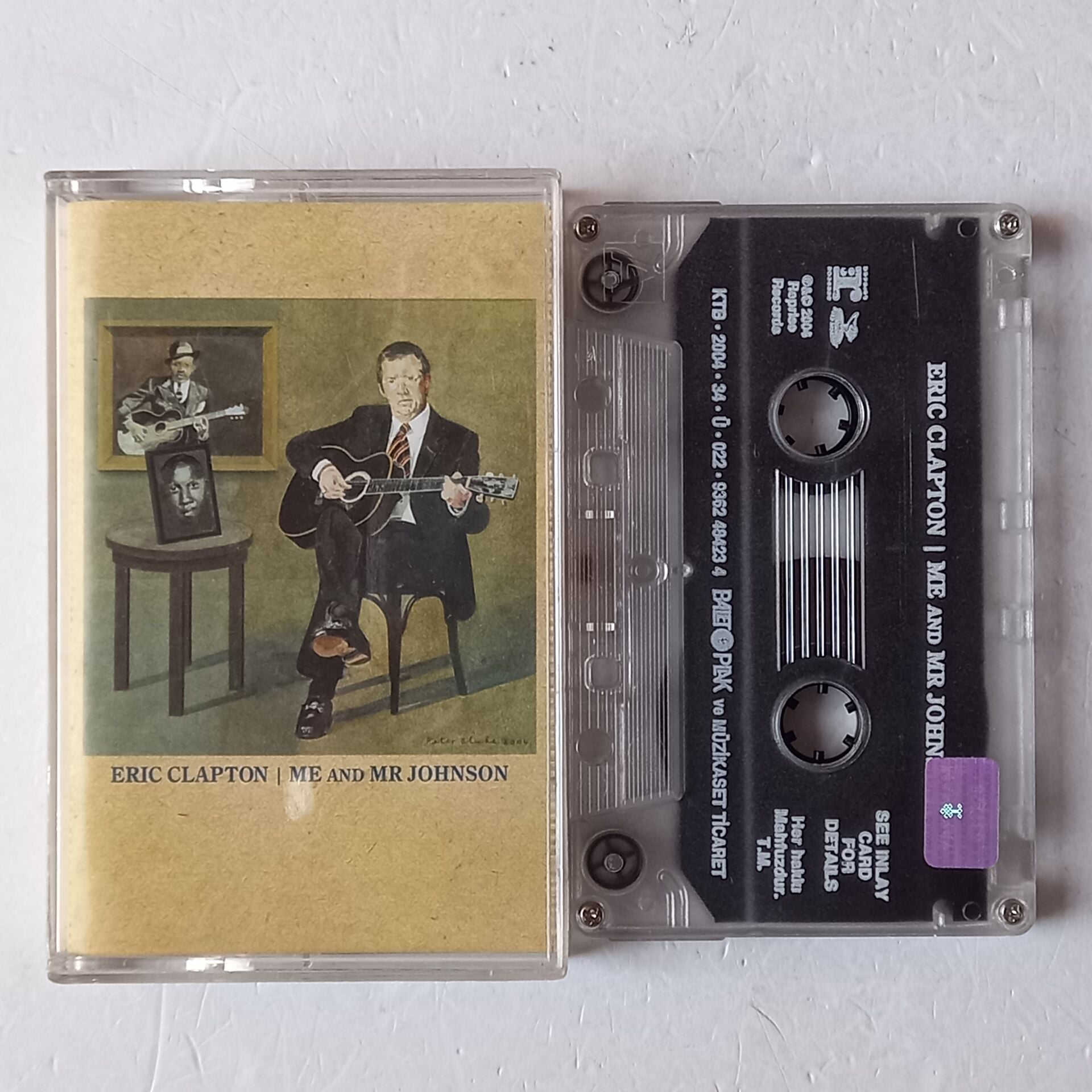 ERIC CLAPTON – ME AND MR JOHNSON (2004) - KASET 2.EL