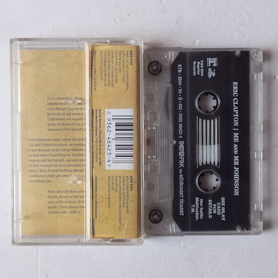 ERIC CLAPTON – ME AND MR JOHNSON (2004) - KASET 2.EL