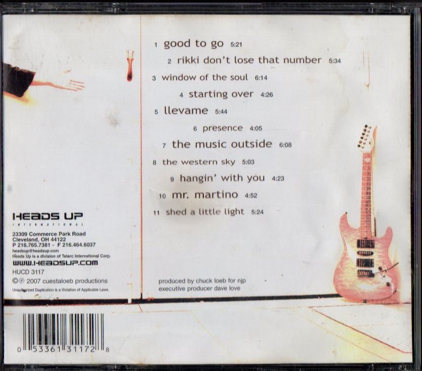 CHUCK LOEB - PRESENCE (2007) - CD POP JAZZ SMOOTH JAZZ 2.EL