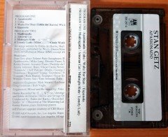 STAN GETZ - APASIONADO (1990) TOPKAPI CASSETTE MADE IN TURKEY ''USED'' PAPER LABEL