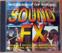 WORKSHOP OF SOUND - SOUND FX INCLUDING ROULETTE WHEEL BASKETBALL GAME CATS MEOWING CD 2.EL