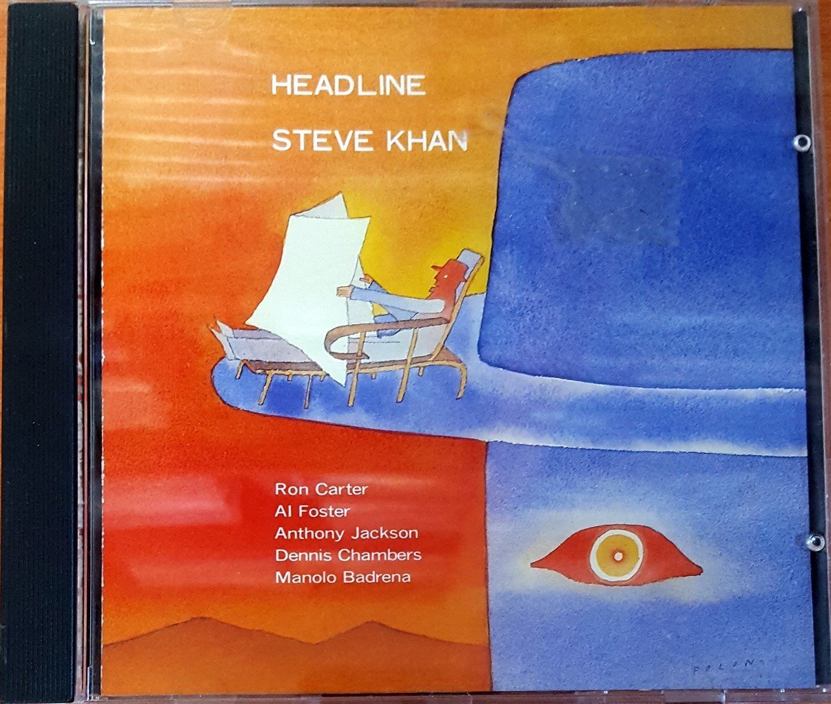 STEVE KHAN - HEADLINE / RON CARTER AL FOSTER ANTHONY JACKSON DENNIS CHAMBERS MANOLO BADRENA (1992) CD 2.EL