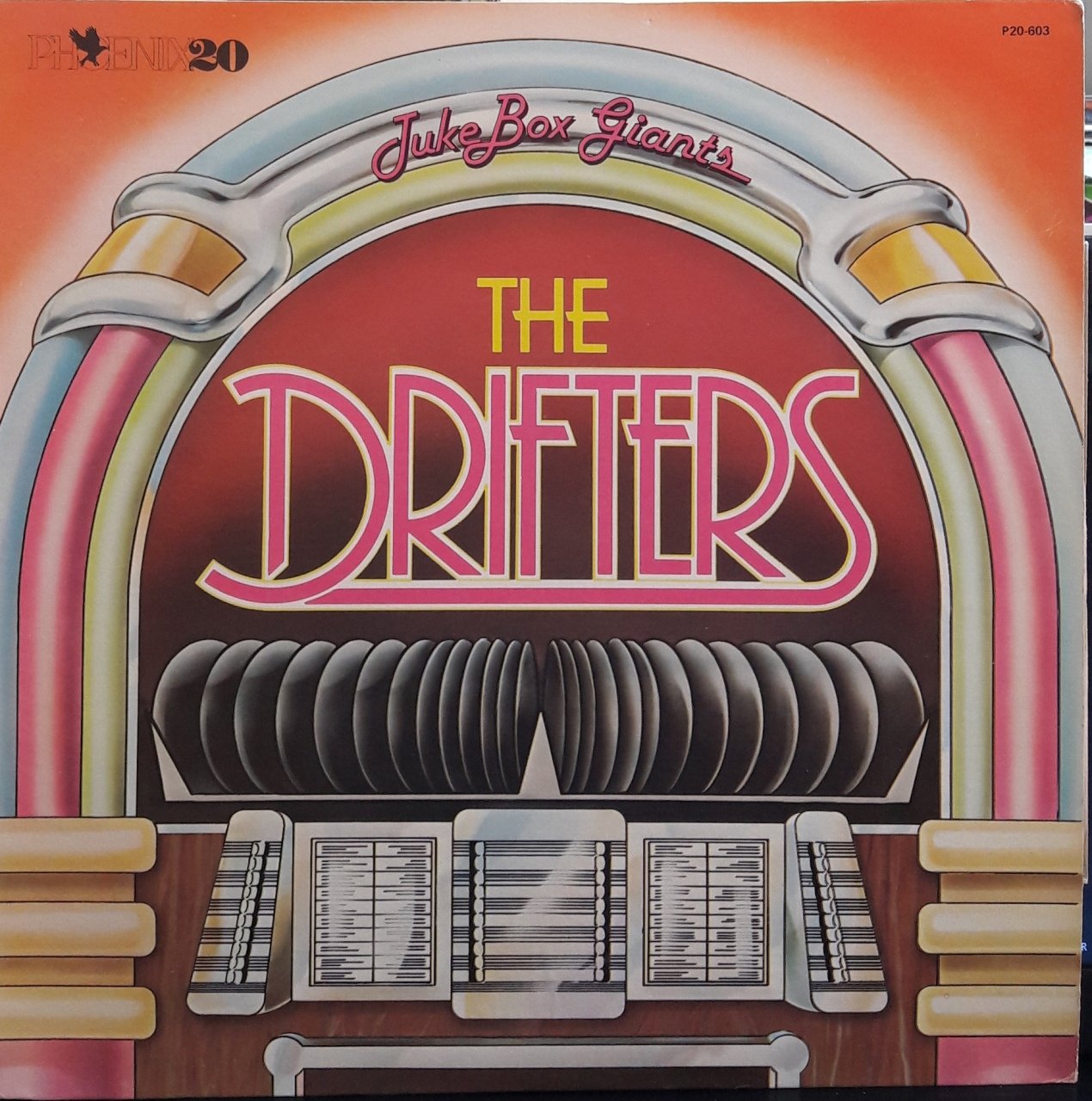 THE DRIFTERS - JUKE BOX GIANTS (1980) - PLAK 2.EL