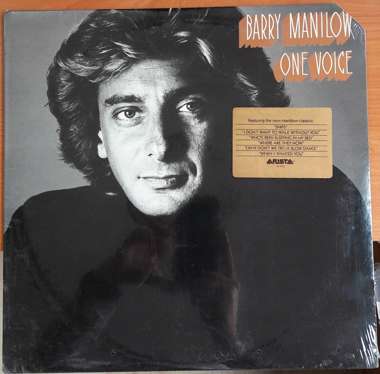 BARRY MANILOW - ONE VOICE - DÖNEM BASKISI PLAK SIFIR
