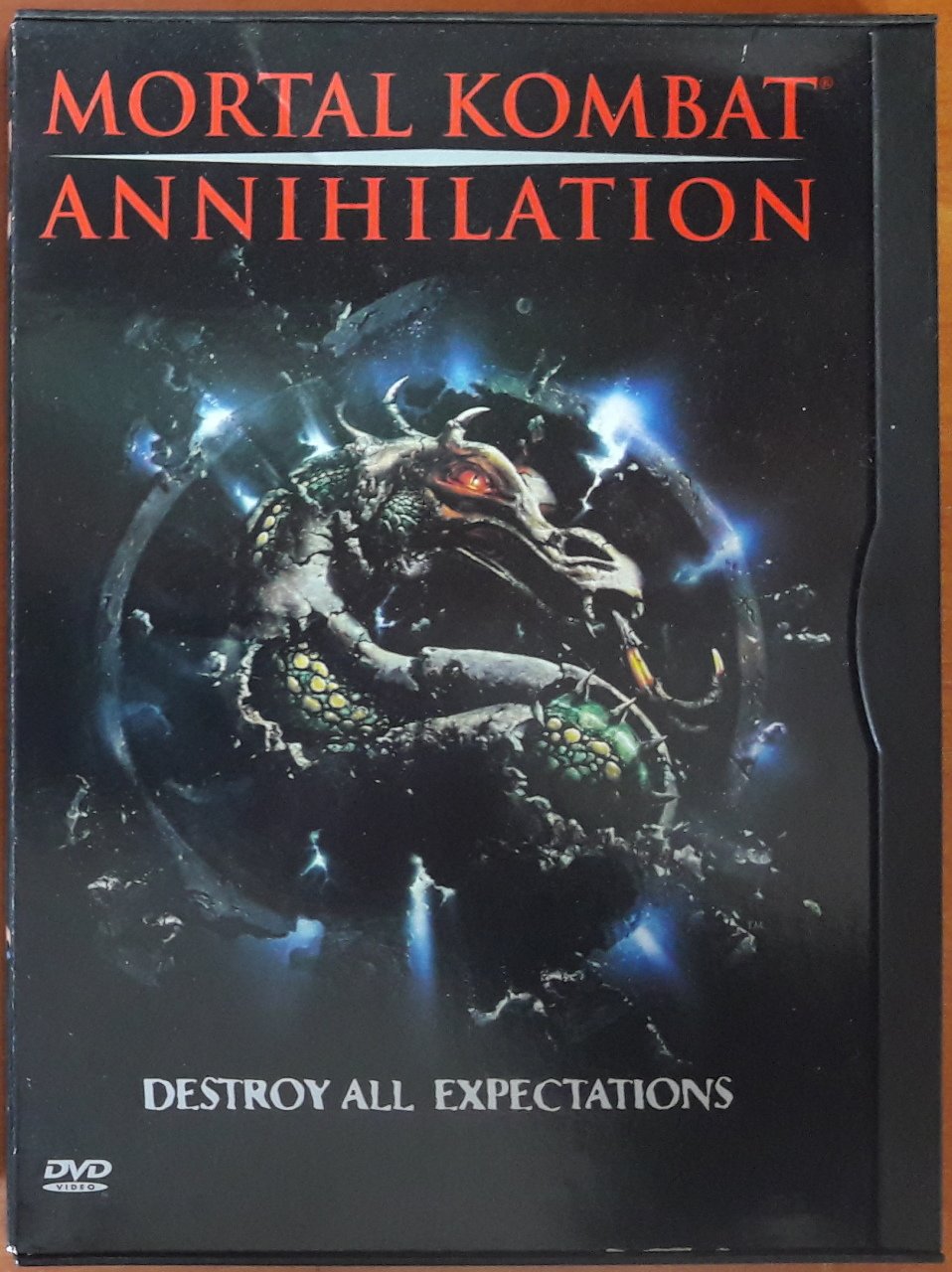 MORTAL KOMBAT ANNIHILATION - SNAPCASE DVD 2.EL 1. BÖLGE TR ALTYAZI YOKTUR