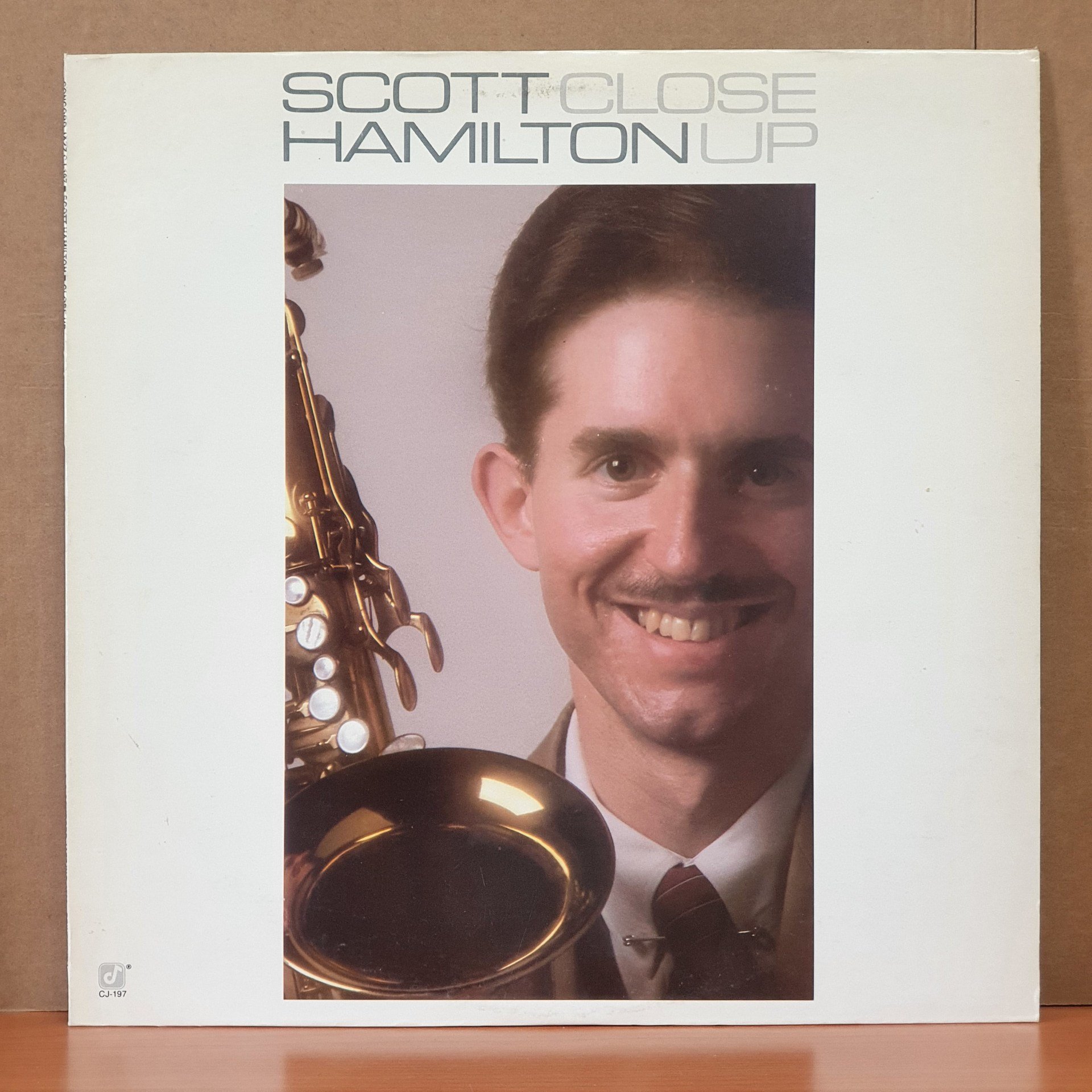 SCOTT HAMILTON - CLOSE UP (1982) - LP 2.EL PLAK