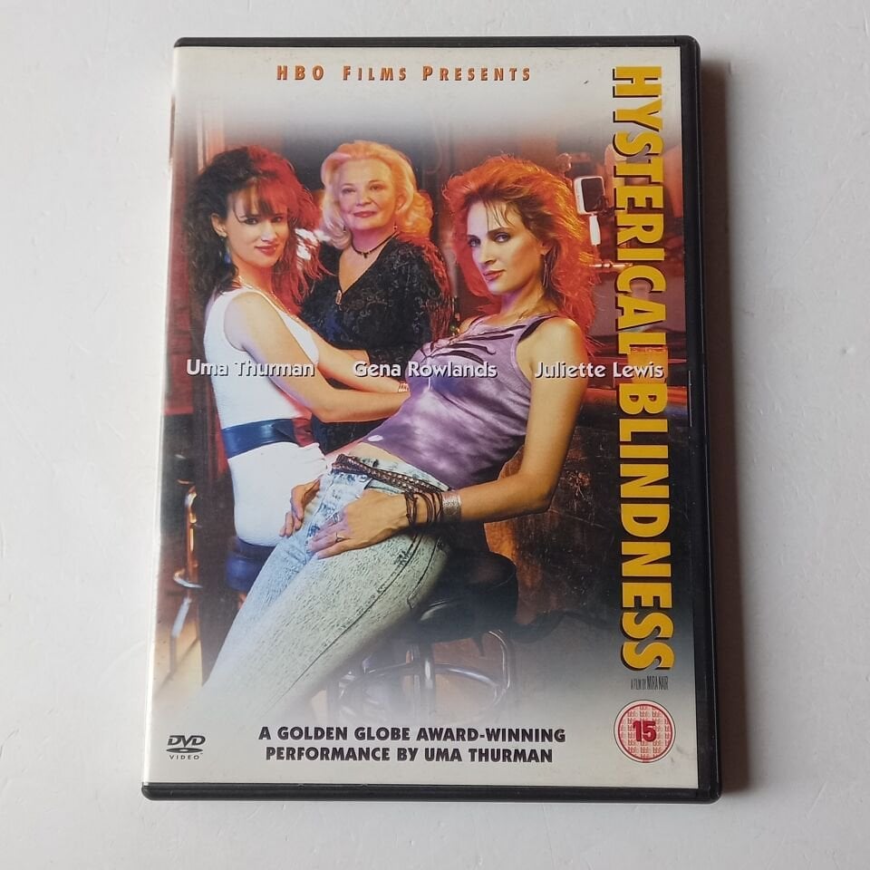 HYSTERICAL BLINDNESS - UMA THURMAN, GENA ROWLANDS, JULIETTE LEWIS - DVD 2.EL