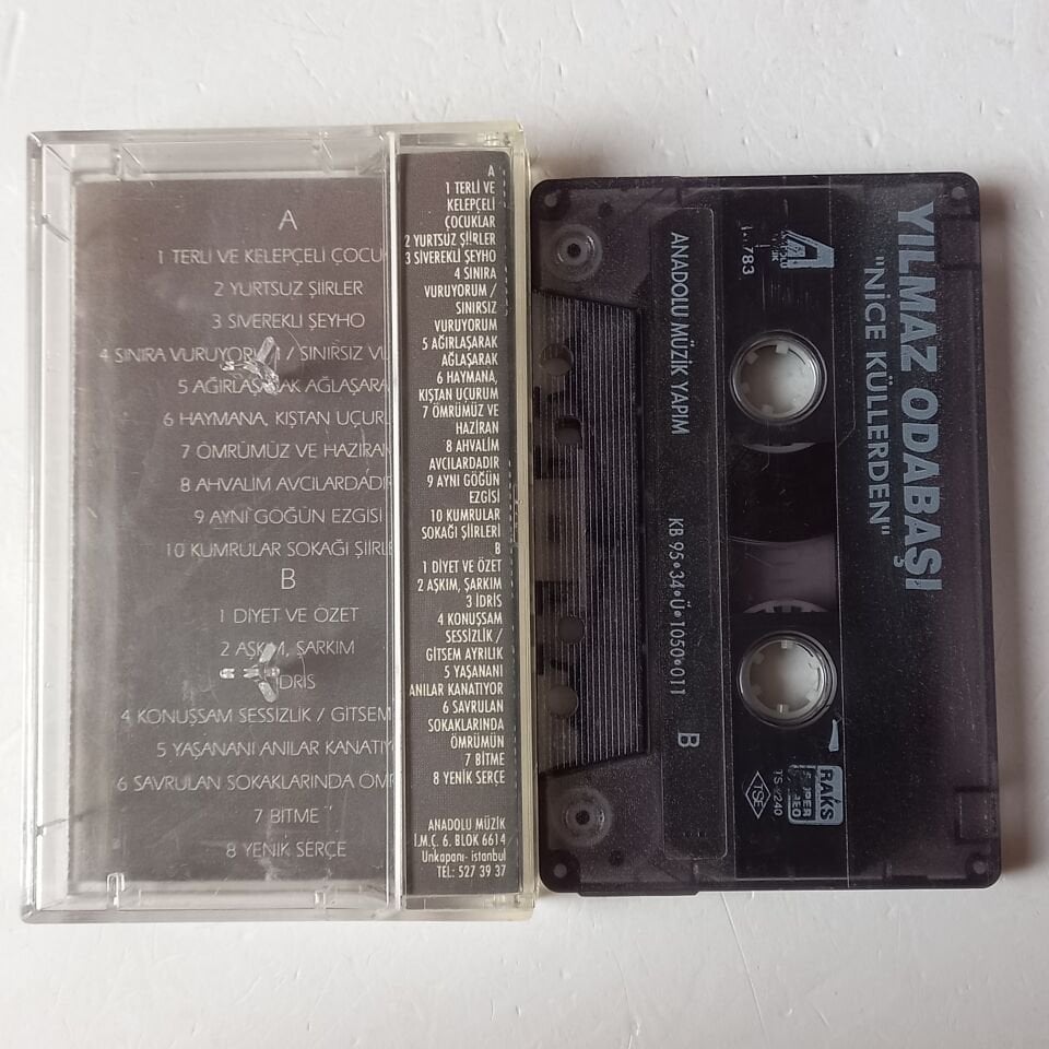 YILMAZ ODABAŞI - NİCE KÜLLERDEN (1995) - KASET 2.EL