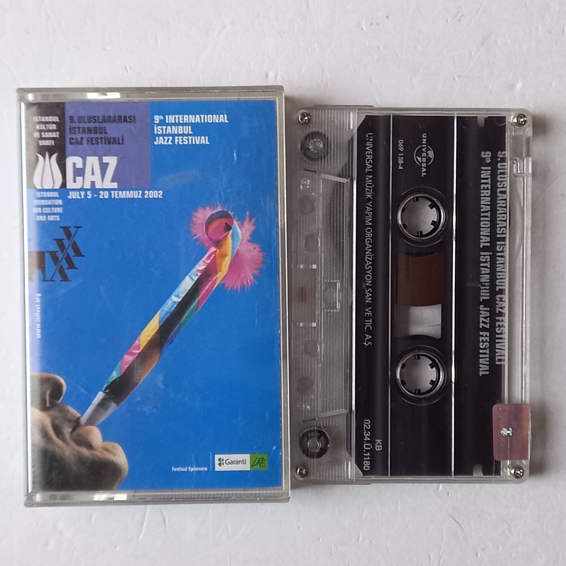 9. ULUSLARARASI İSTANBUL CAZ FESTİVALİ (2002) - KASET 2.EL