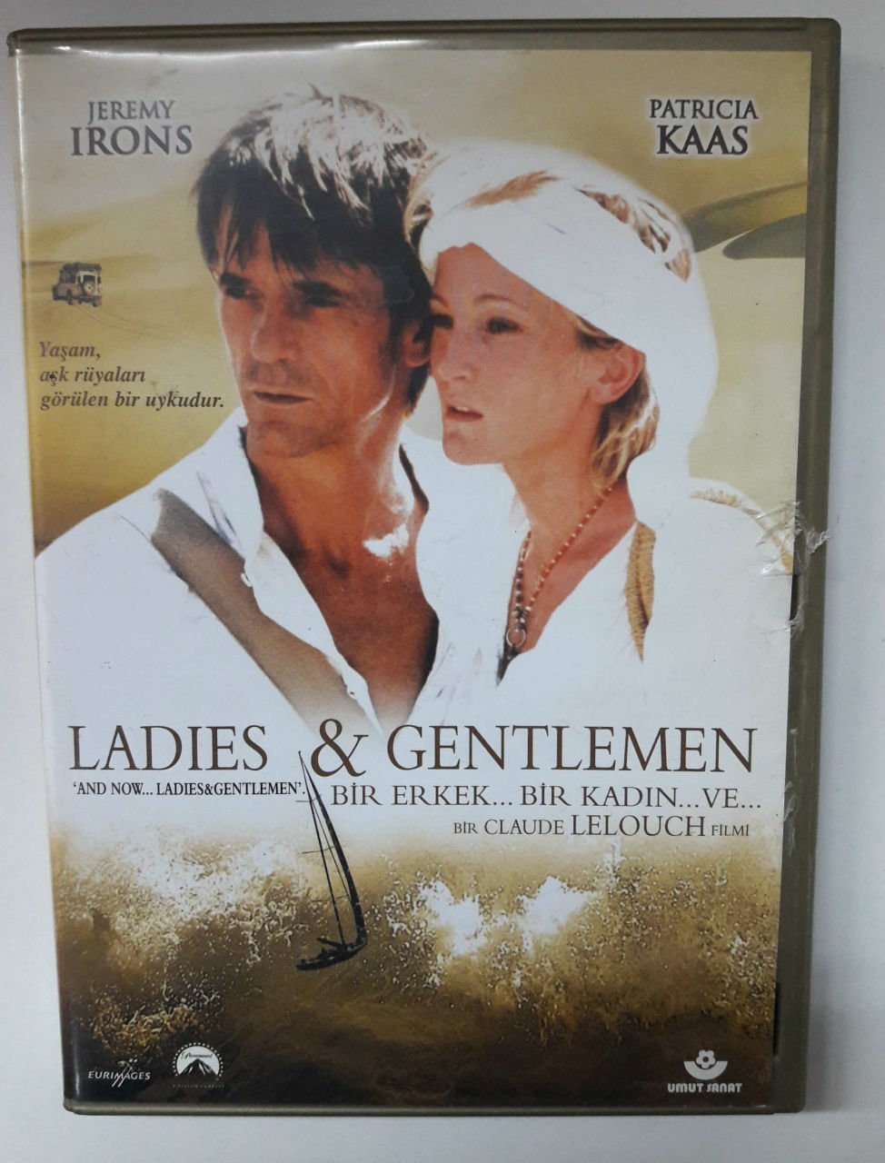 LADIES & GENTLEMEN - PATRICIA KAAS - JEREMY IRONS - CLAUDE LELOUCH - DVD 2.EL