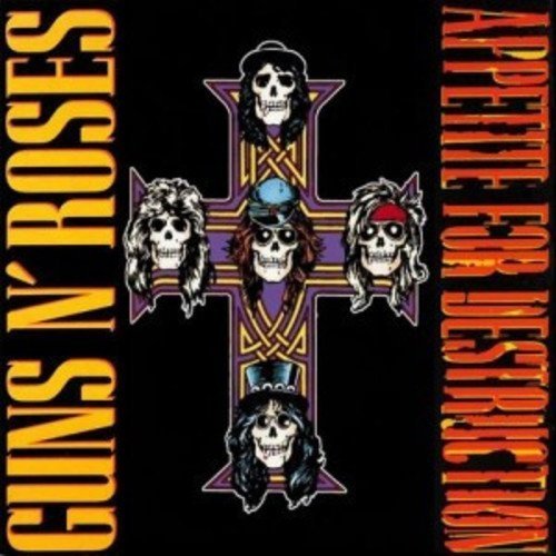 GUNS N' ROSES - APPETITE FOR DESTRUCTION (1987) - LP REISSUE SIFIR PLAK