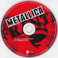 METALLICA - FRANTIC - CD SINGLE 2003 CARDSLEEVE 2.EL