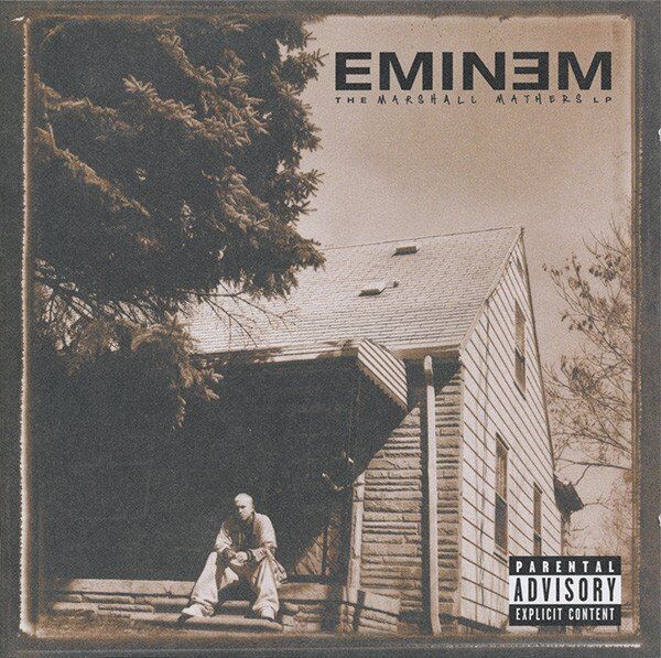 EMINEM - THE MARSHALL MATHERS LP (2000) - CD JEWEL CASE AMBALAJINDA SIFIR