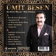 ÜMİT BESEN - BEN BU GECE ÖLMEZSEM/KADER ARKADAŞIM - LP SIFIR PLAK