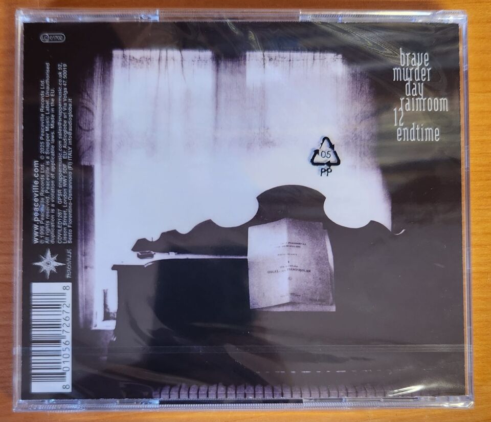 KATATONIA – BRAVE MURDER DAY (1996) - CD REMASTERED 2025 REISSUE JEWEL CASE AMBALAJINDA SIFIR