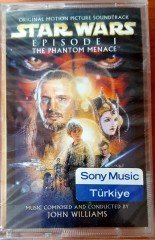 STAR WARS - EPISODE 1 THE PHANTOM MENACE JOHN WILLIAMS CASSETTE MADE IN HOLLAND ''NEW''