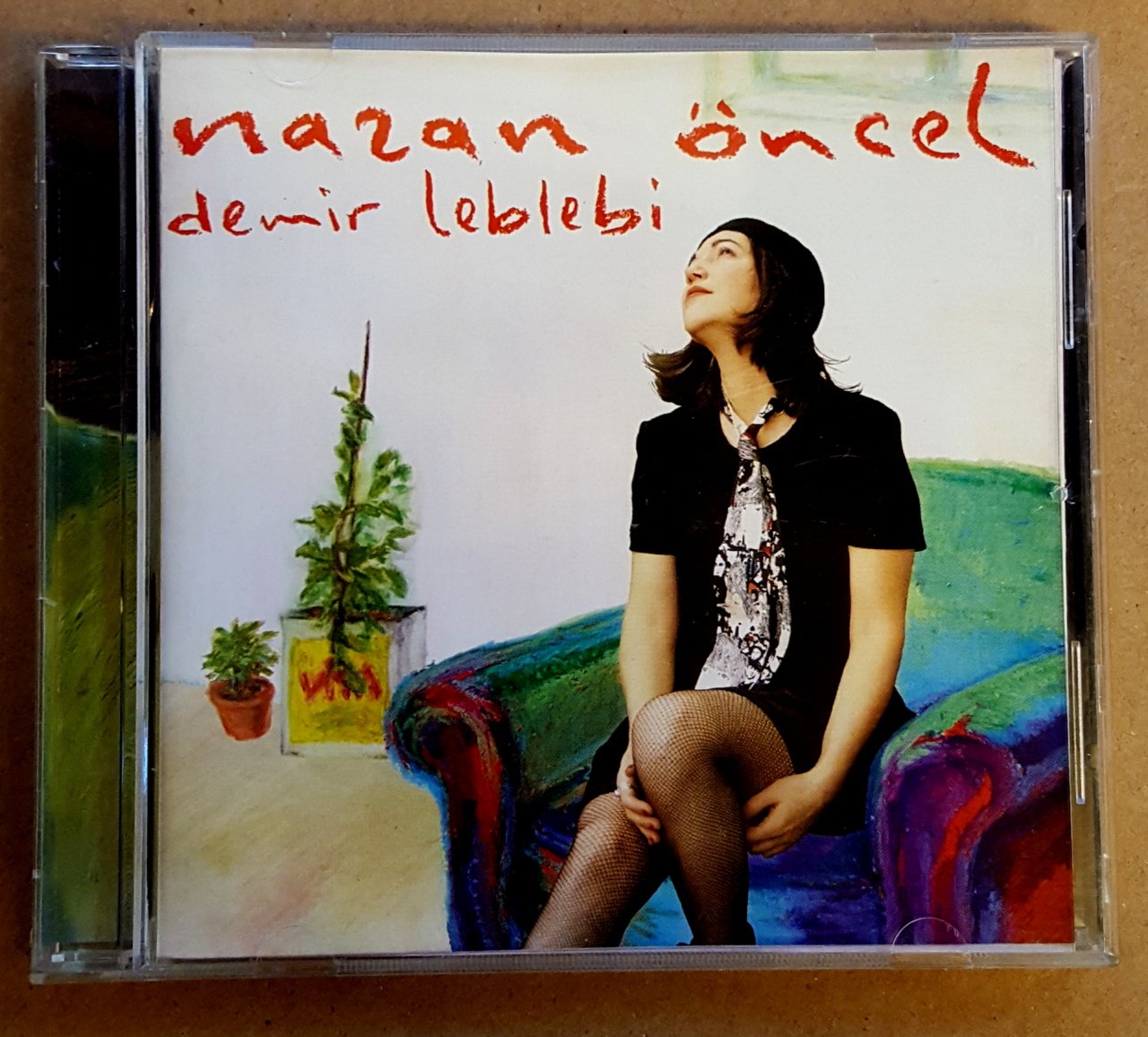 NAZAN ÖNCEL - DEMİR LEBLEBİ (1999) - CD MERT MÜZİK İLK BASKI 2.EL