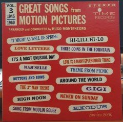 GREAT SONGS FROM MOTION PICTURES - PLAK 2.EL