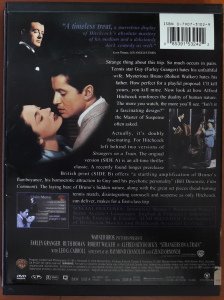 STRANGERS on a TRAIN - ALFRED HITCHCOCK - SNAPCASE DVD 2.EL 1. BÖLGE TR ALTYAZI YOKTUR