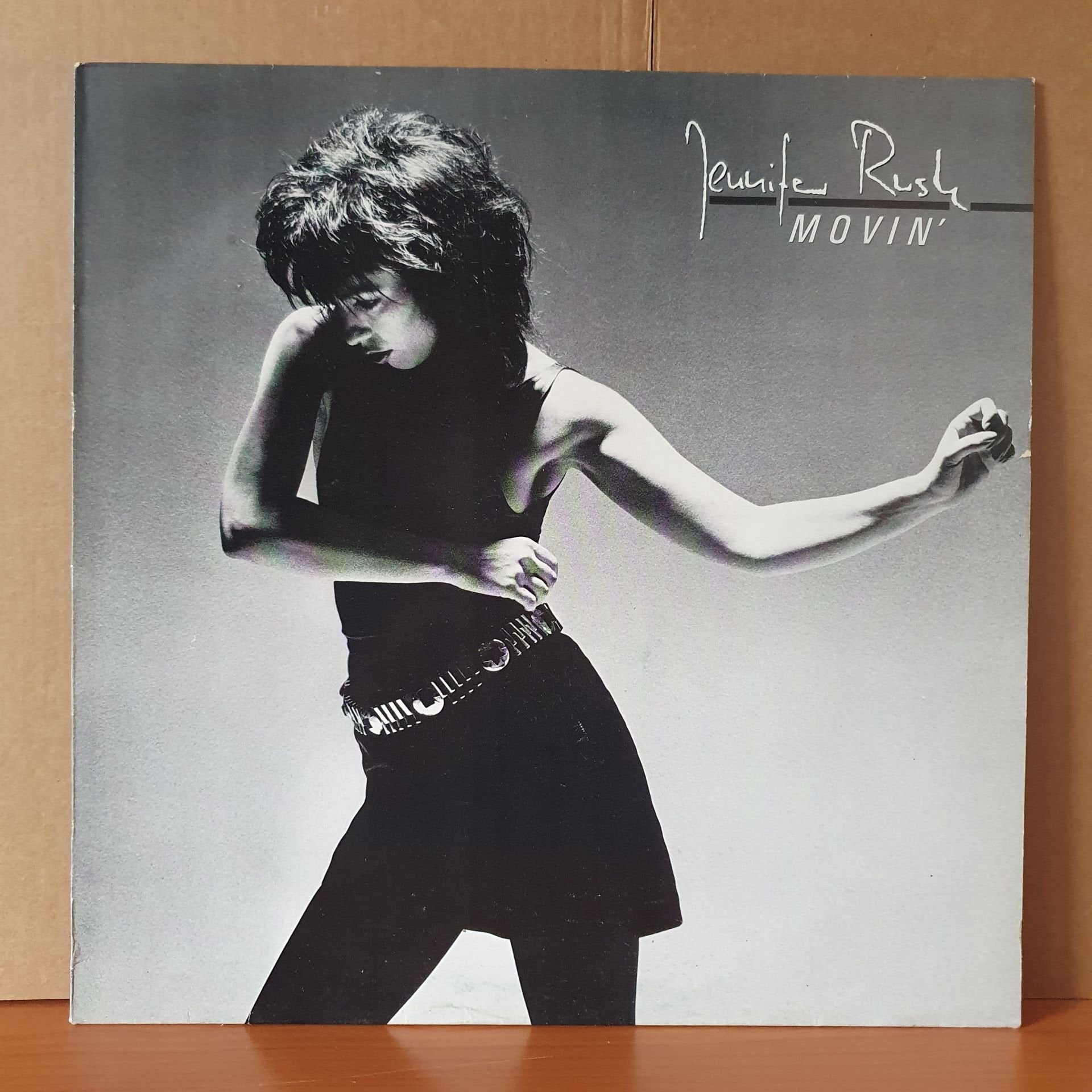 JENNIFER RUSH - MOVIN' (1985) - LP 2.EL PLAK