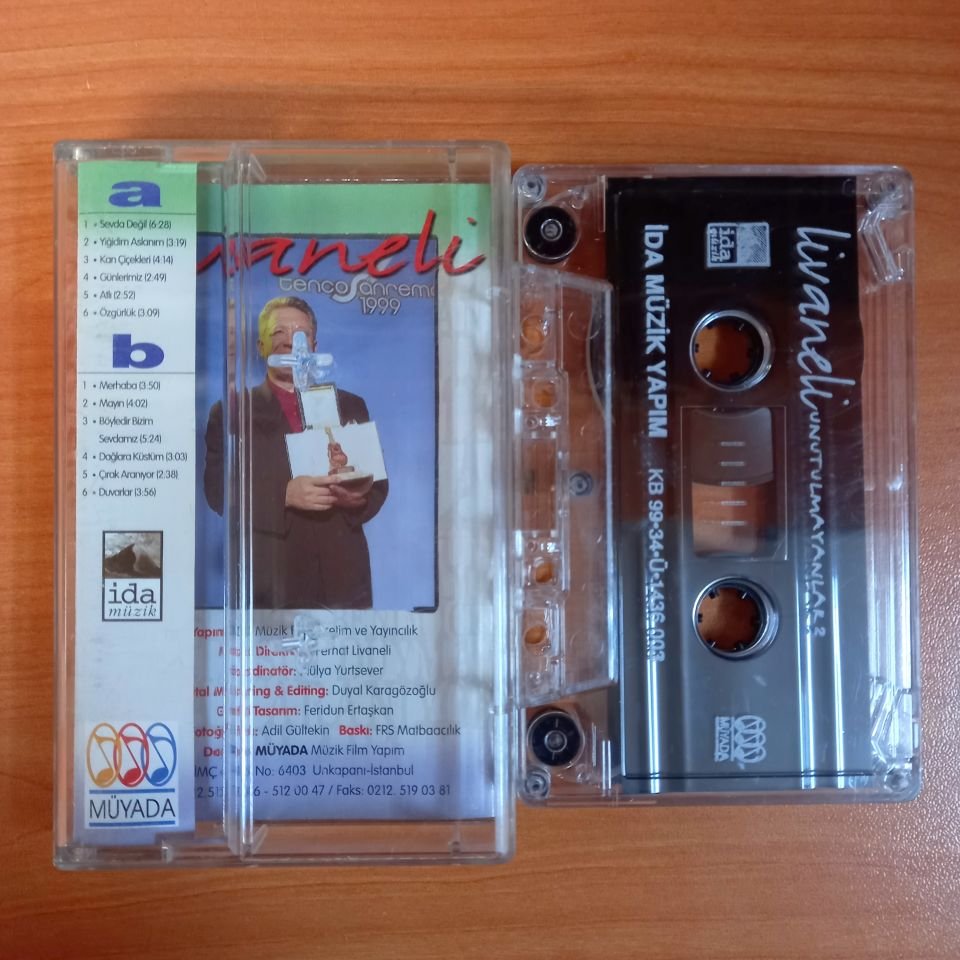 ZÜLFÜ LİVANELİ - BEST OF LİVANELİ / UNUTULMAYANLAR 2 (1999) - KASET 2.EL